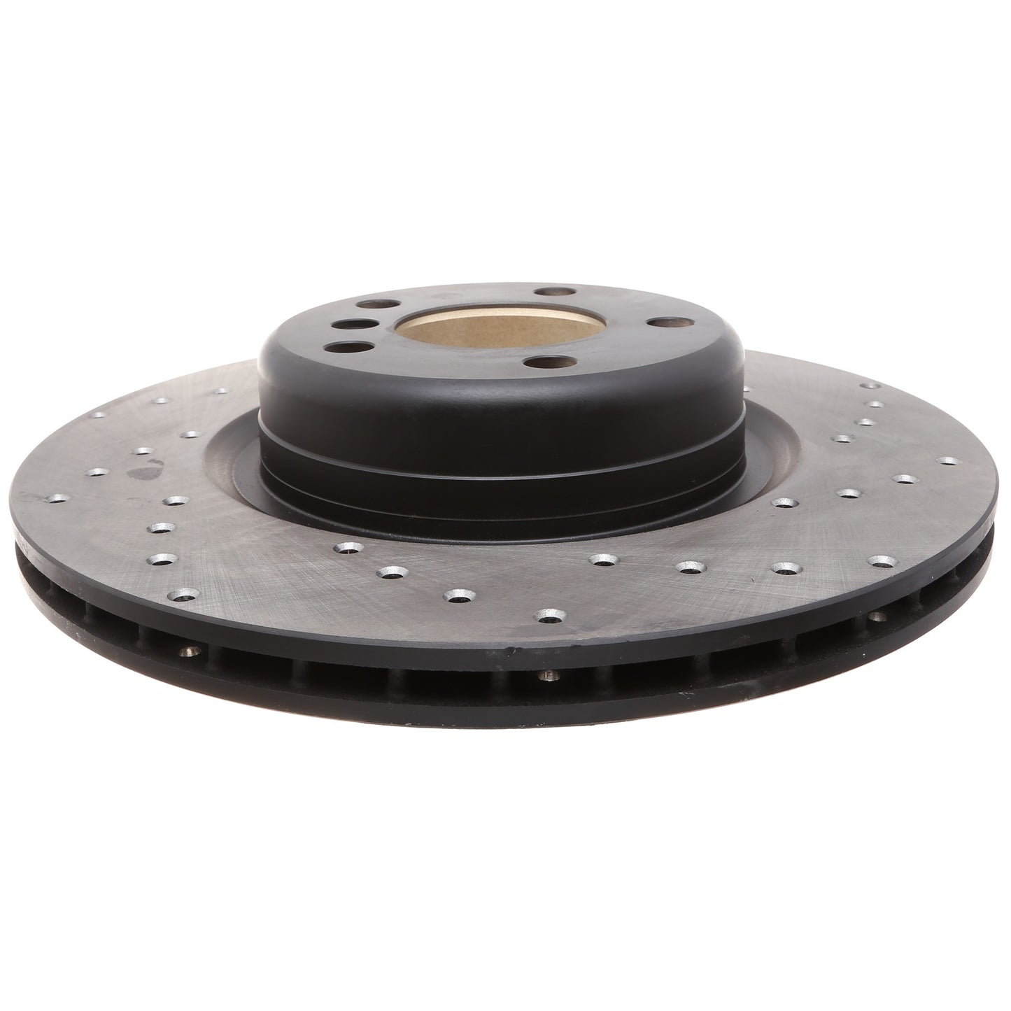 StopTech Sport Cryo Cross Drilled Brake Rotor; Rear Right