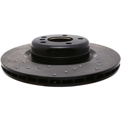StopTech Sport Cryo Cross Drilled Brake Rotor; Front Left