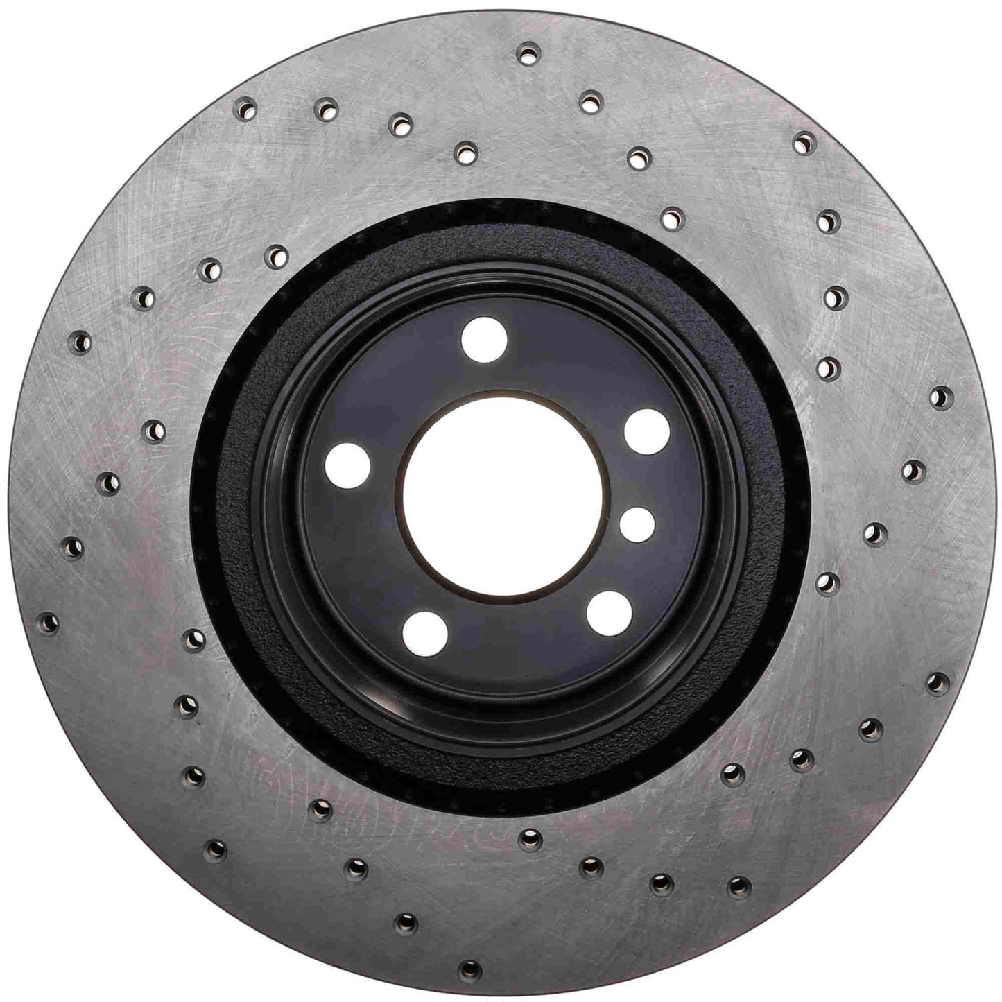 StopTech Sport Cryo Cross Drilled Brake Rotor; Front Left