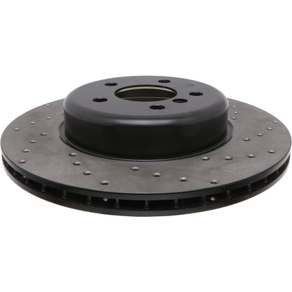 StopTech Sport Cross Drilled Brake Rotor - Rear Right 128.34147R