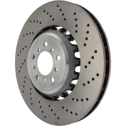 Centric Parts Disc Brake Rotor Premium OE Style Drilled with Electrocoating for 2013-2016 BMW M5, 2012-2018 BMW M6, 2014-2017 BMW M6 Gran Coupe 128.34149