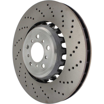 Centric Parts Disc Brake Rotor Premium OE Style Drilled with Electrocoating for 2013-2016 BMW M5, 2012-2018 BMW M6, 2014-2017 BMW M6 Gran Coupe 128.34149