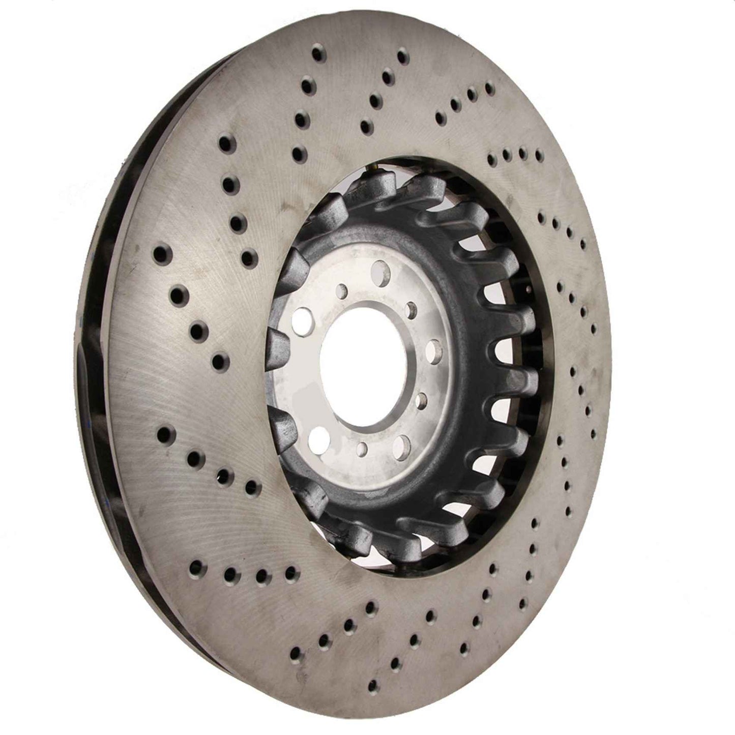 Centric Parts Disc Brake Rotor Premium OE Style Drilled with Electrocoating for 2013-2016 BMW M5, 2012-2018 BMW M6, 2014-2017 BMW M6 Gran Coupe 128.34149