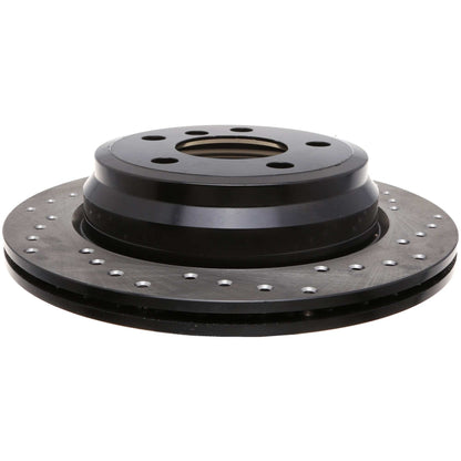 StopTech Sport Cross Drilled Brake Rotor - Rear Left 128.34150L