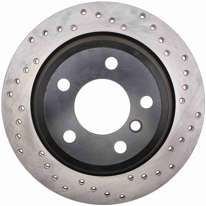 StopTech Sport Cross Drilled Brake Rotor - Rear Left 128.34150L