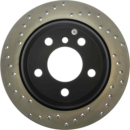 StopTech Sport Cross Drilled Brake Rotor - Front Left 128.34150R