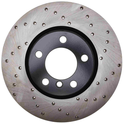 StopTech Sport Cross Drilled Brake Rotor - Front Left 128.34154L