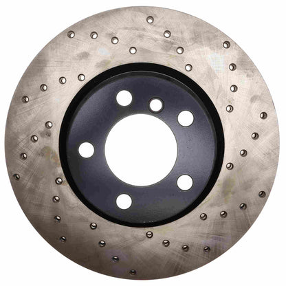 StopTech Sport Cross Drilled Brake Rotor - Front Left 128.34154R