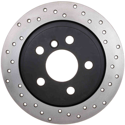 StopTech 14-16 BMW i3 Sport Cross Drilled Brake Rotor - Rear Left 128.34155L