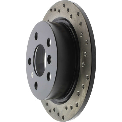 StopTech Sport Cross Drilled Brake Rotor - Front Right 128.34159L