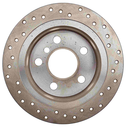 StopTech Sport Cross Drilled Brake Rotor - Front Left 128.34159R