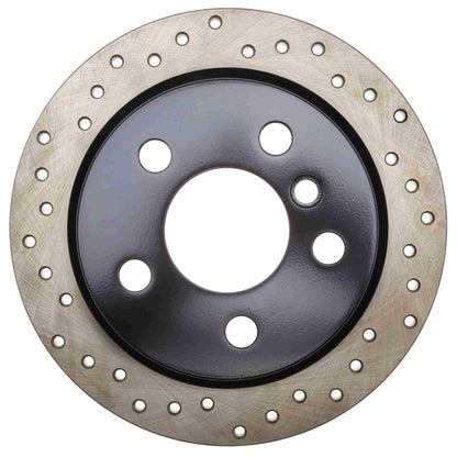 StopTech Sport Cross Drilled Brake Rotor - Front Left 128.34159R