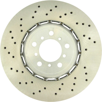 Centric Parts Disc Brake Rotor Premium OE Style Drilled with Electrocoating finish for 2021-2016 BMW M2 2018-2015 BMW M3 2020-2015 BMW M4 128.34163