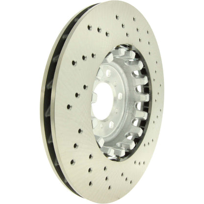 Centric Parts Disc Brake Rotor Premium OE Style Drilled with Electrocoating finish for 2021-2016 BMW M2 2018-2015 BMW M3 2020-2015 BMW M4 128.34163