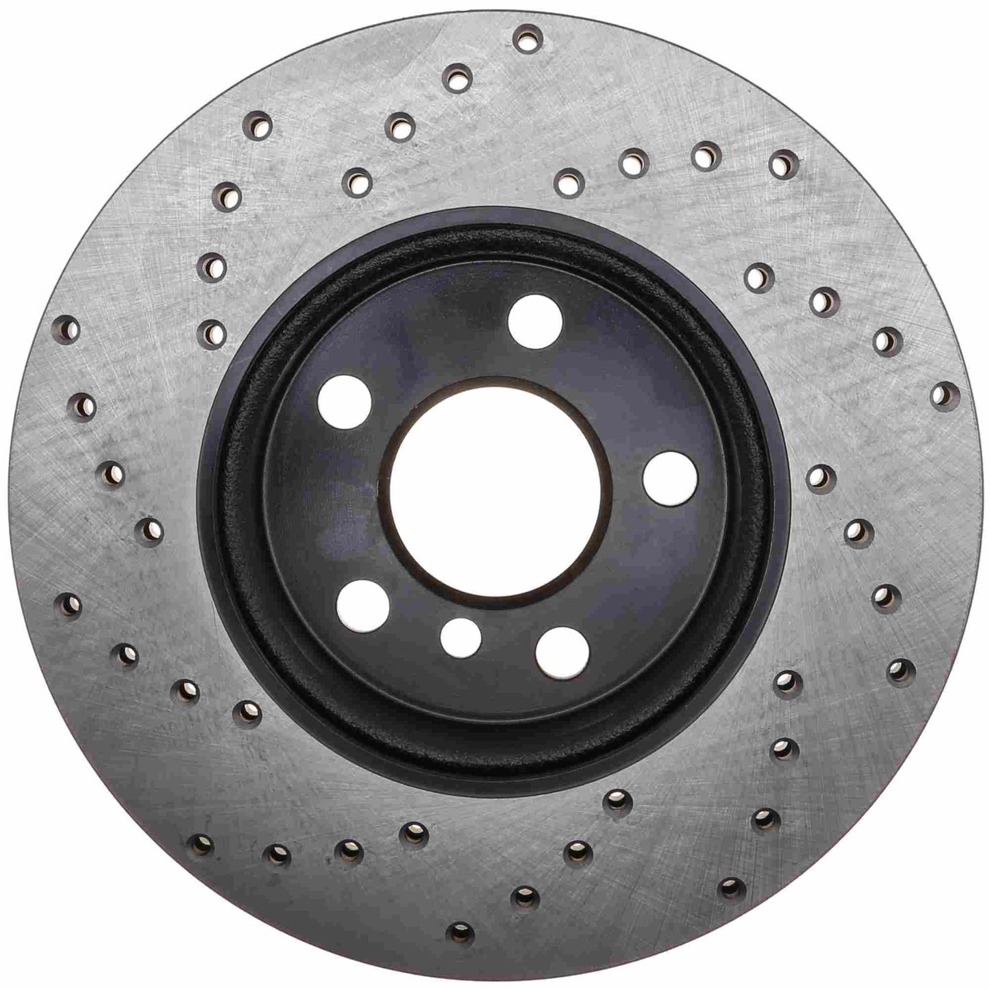 StopTech 14-17 Mini Cooper / 16-17 Mini Cooper Clubman Sport Drilled Left Front Rotor 128.34166L