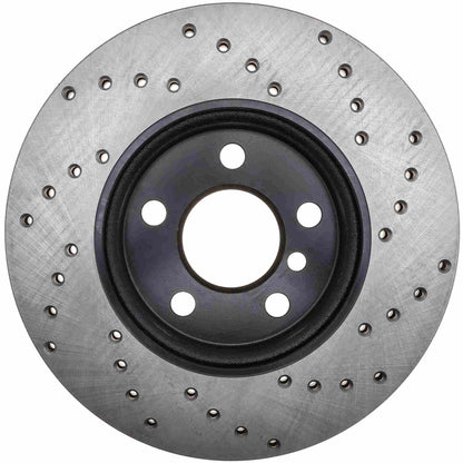StopTech Sport Cross Drilled Brake Rotor - Front Left 128.34166R