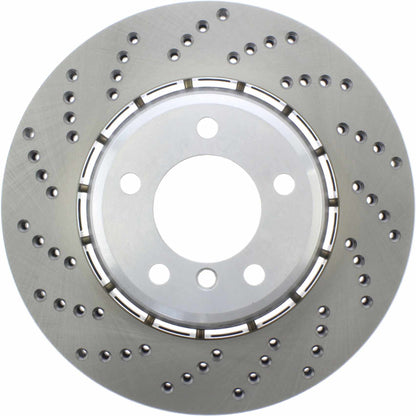 Centric Parts Disc Brake Rotor Premium OE Style Drilled with Electrocoating for 2001-2005 BMW 330Ci 330i 330xi, 2003-2008 BMW Z4 128.34169
