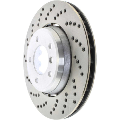 Centric Parts Disc Brake Rotor Premium OE Style Drilled with Electrocoating for 2001-2005 BMW 330Ci 330i 330xi, 2003-2008 BMW Z4 128.34169