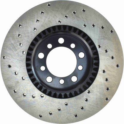 StopTech Drilled Sport Brake Rotor 128.35017L