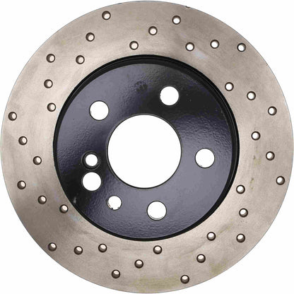 StopTech Drilled Sport Brake Rotor 128.35022R