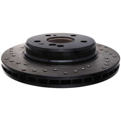 StopTech Drilled Sport Brake Rotor 128.35025R