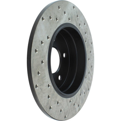 StopTech Sport Cross Drilled Brake Rotor Rear Right 128.35034R