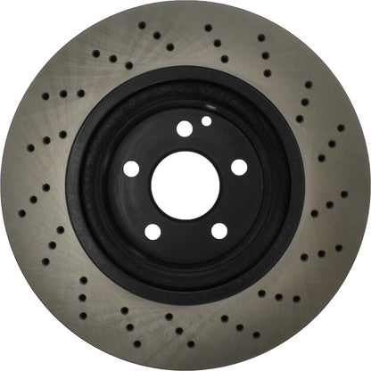 Centric Parts Disc Brake Rotor Premium OE Style Drilled for 2000-2003 Mercedes-Benz CL500 S430 S500 128.35038