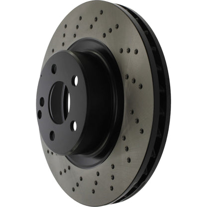 Centric Parts Disc Brake Rotor Premium OE Style Drilled for 2000-2003 Mercedes-Benz CL500 S430 S500 128.35038