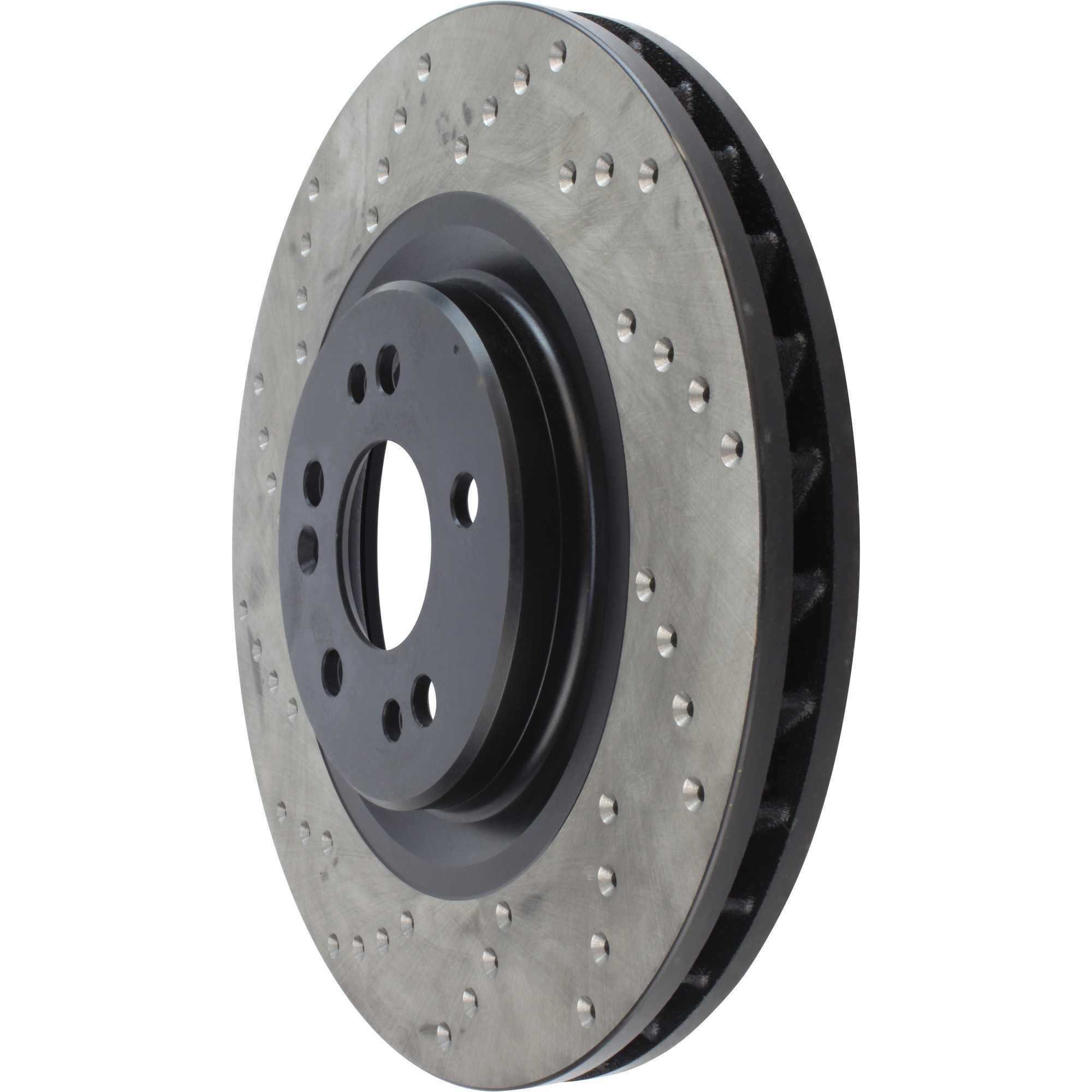 StopTech Sport Cryo Cross Drilled Brake Rotor; Front Right