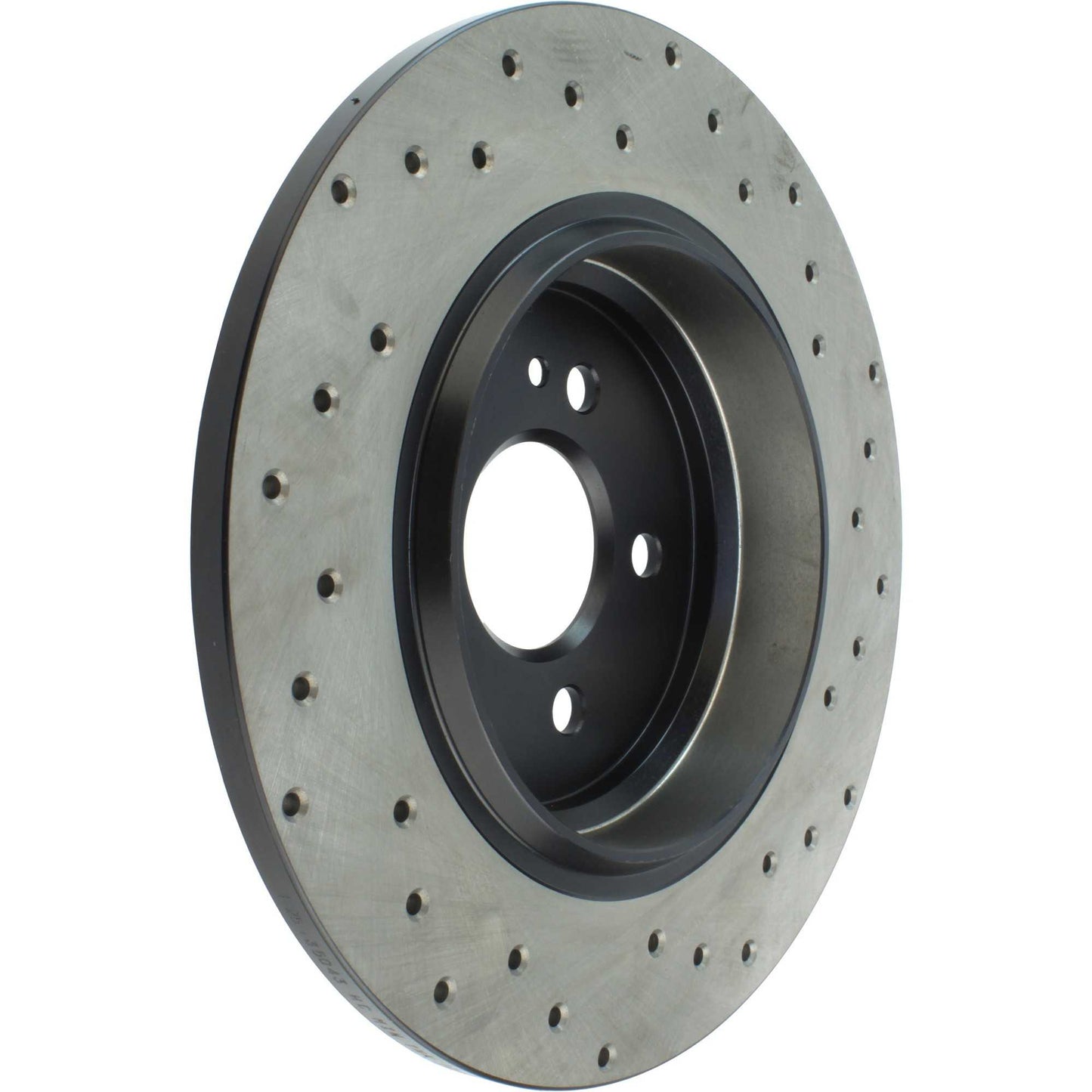 StopTech Sport Cryo Cross Drilled Brake Rotor; Front Left