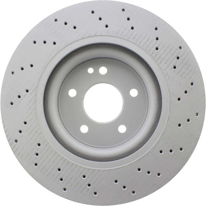 Centric Parts Disc Brake Rotor Premium OE Style Drilled with Electrocoating finish for 1993-2002 Mercedes-Benz 600SL SL500 SL600 128.35046