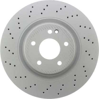 Centric Parts Disc Brake Rotor Premium OE Style Drilled with Electrocoating finish for 1993-2002 Mercedes-Benz 600SL SL500 SL600 128.35046
