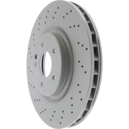Centric Parts Disc Brake Rotor Premium OE Style Drilled with Electrocoating finish for 1993-2002 Mercedes-Benz 600SL SL500 SL600 128.35046