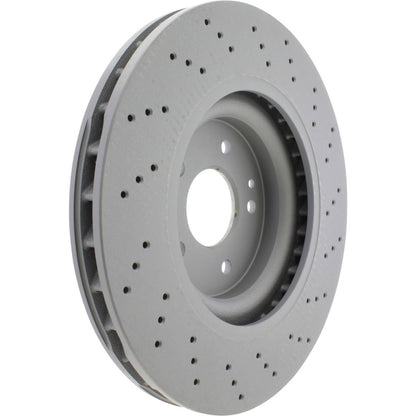 Centric Parts Disc Brake Rotor Premium OE Style Drilled with Electrocoating finish for 1993-2002 Mercedes-Benz 600SL SL500 SL600 128.35046