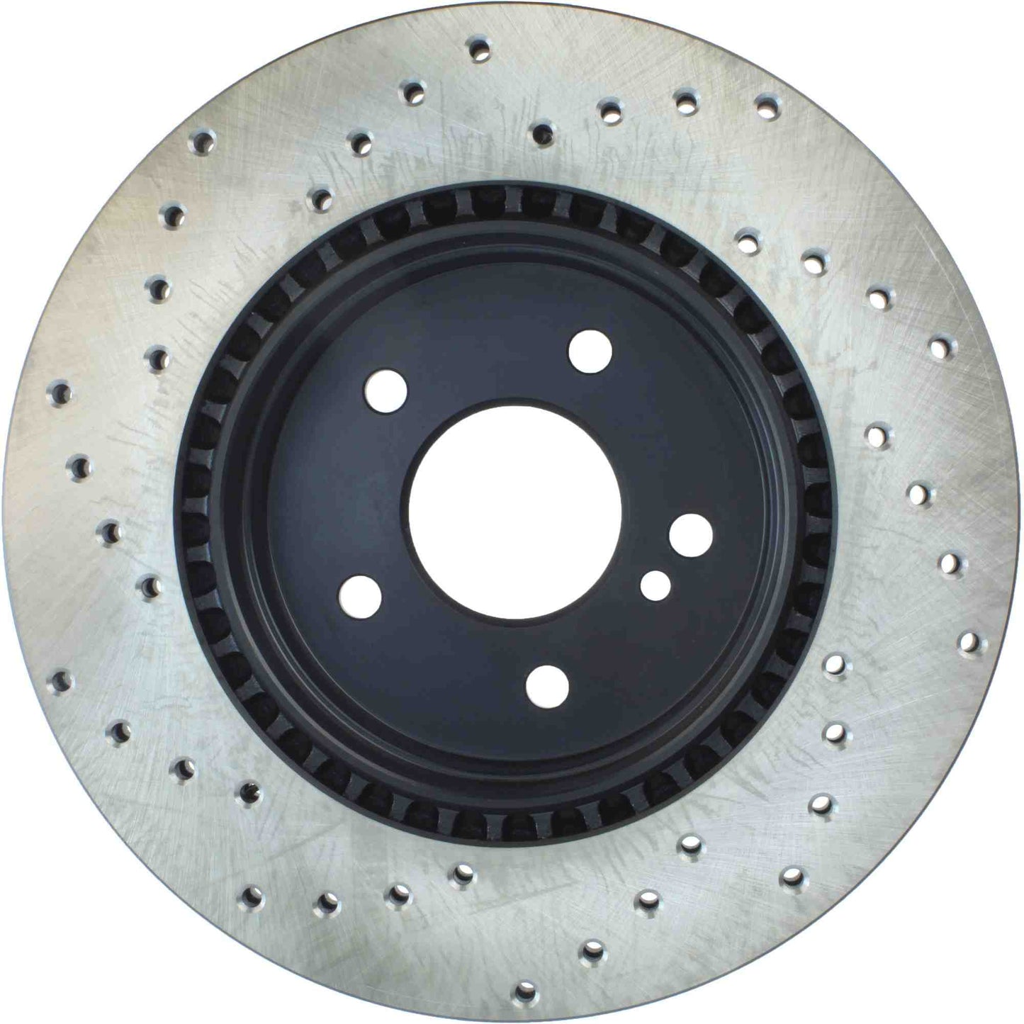 StopTech 05-06 Mercedes Benz C55 AMG Sportstop Drilled Left Rear CRYO Rotor 128.35048CL
