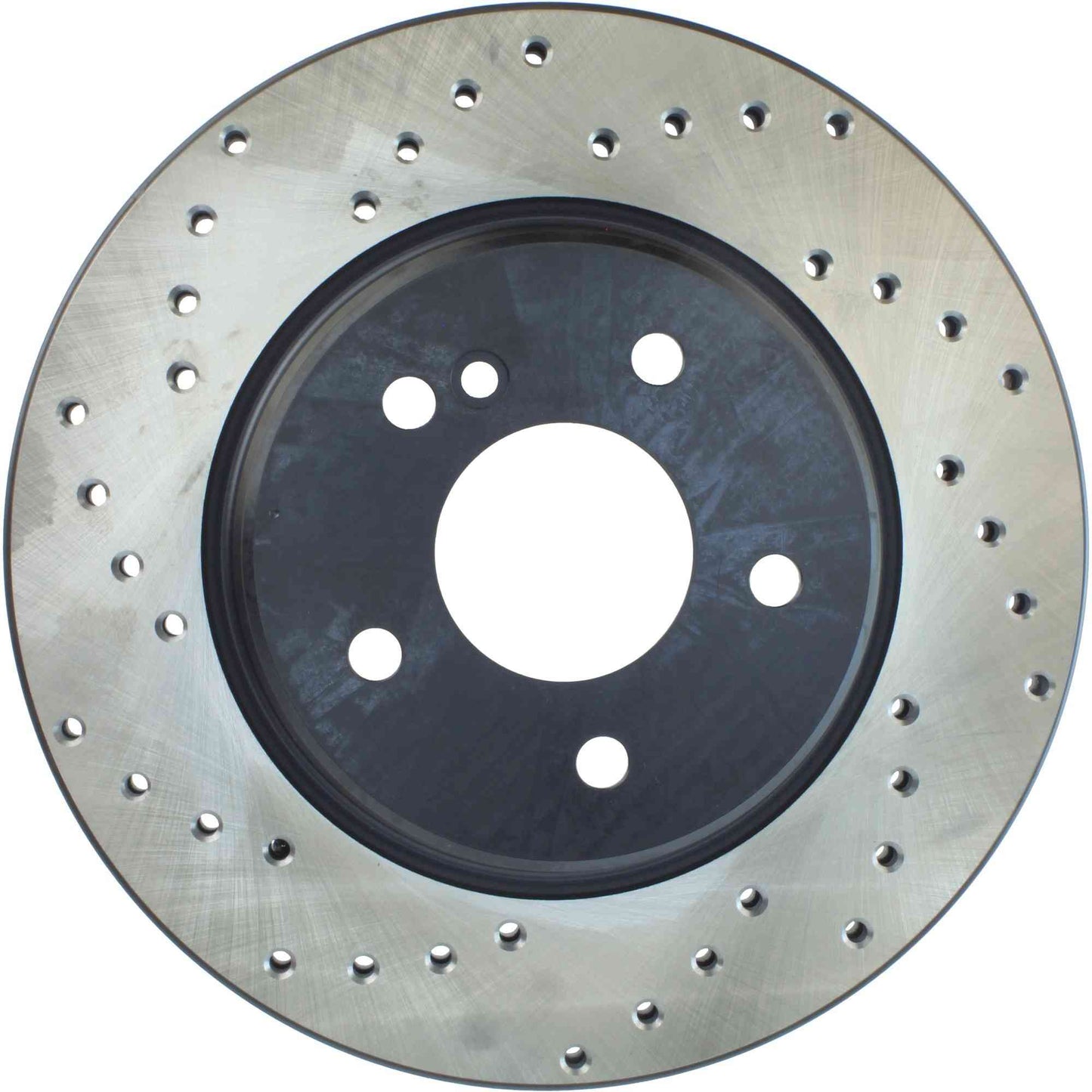StopTech 05-06 Mercedes Benz C55 AMG Sportstop Drilled Right Rear CRYO Rotor 128.35048CR