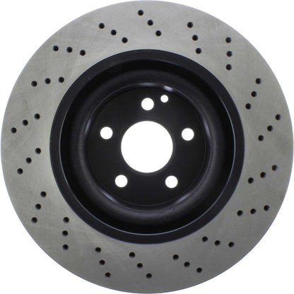 Centric Parts Disc Brake Rotor Premium OE Style Drilled with Electrocoating for 2001-2006 Mercedes-Benz CL55 AMG CL600 S55 AMG S600 128.35049