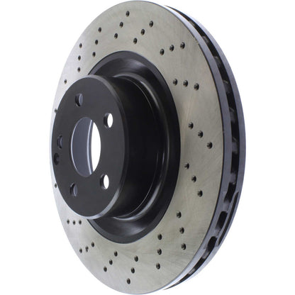 Centric Parts Disc Brake Rotor Premium OE Style Drilled with Electrocoating for 2001-2006 Mercedes-Benz CL55 AMG CL600 S55 AMG S600 128.35049