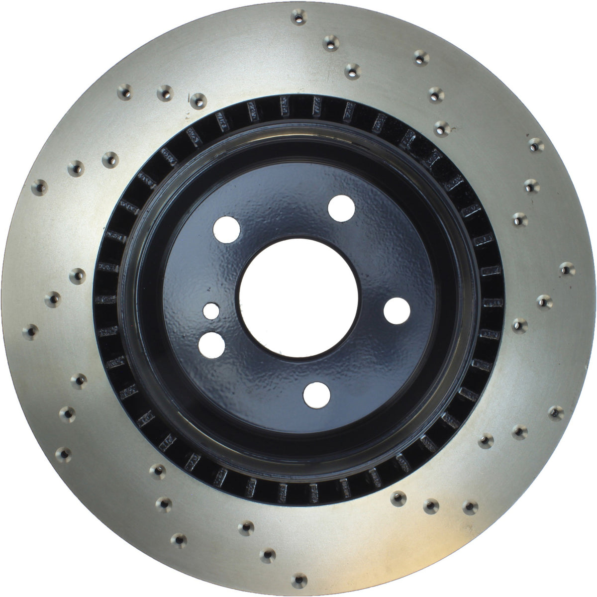 StopTech Sport Cryo Cross Drilled Brake Rotor; Front Right