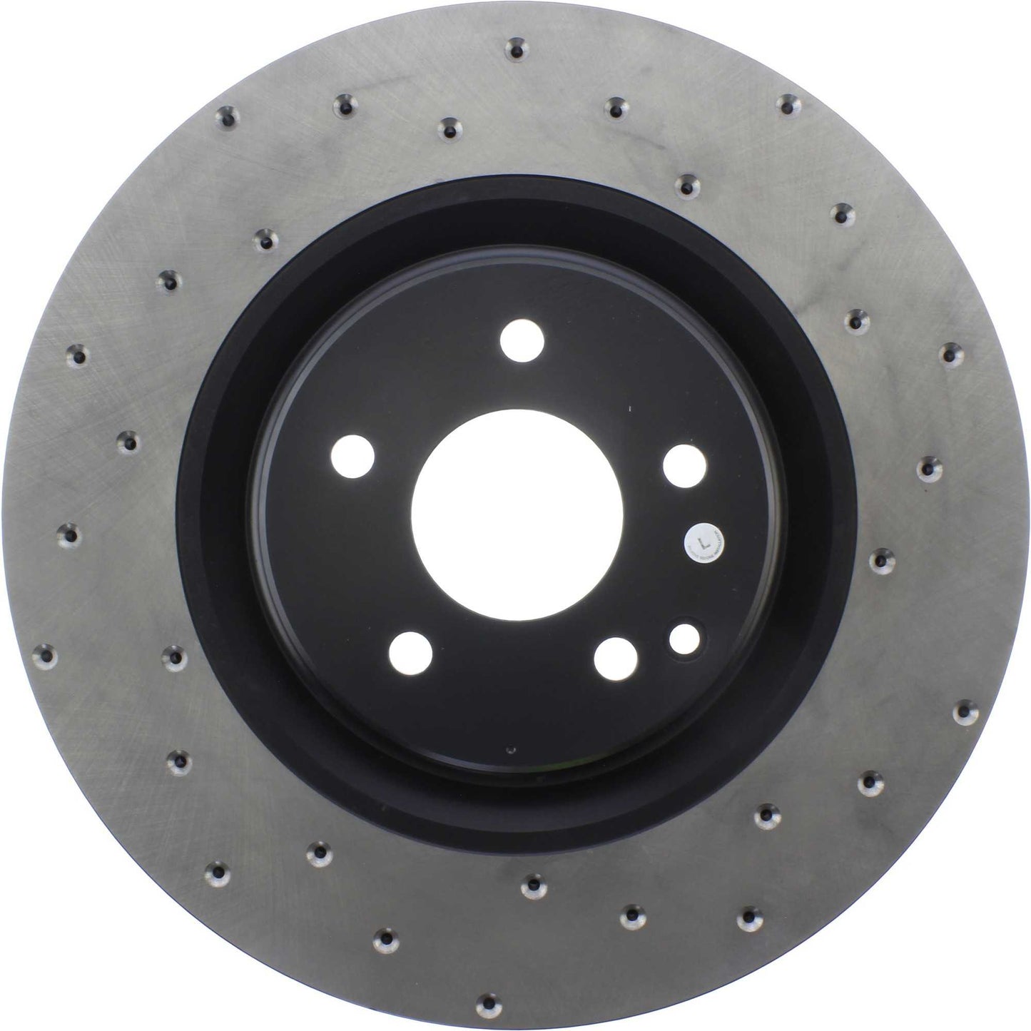 StopTech Sport Cryo Cross Drilled Brake Rotor; Rear Left