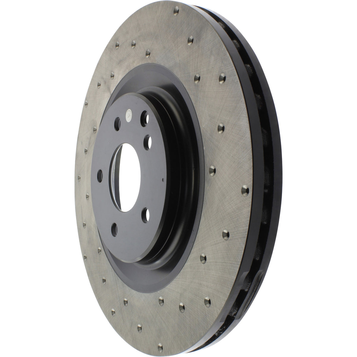 StopTech Sport Cryo Cross Drilled Brake Rotor; Rear Left