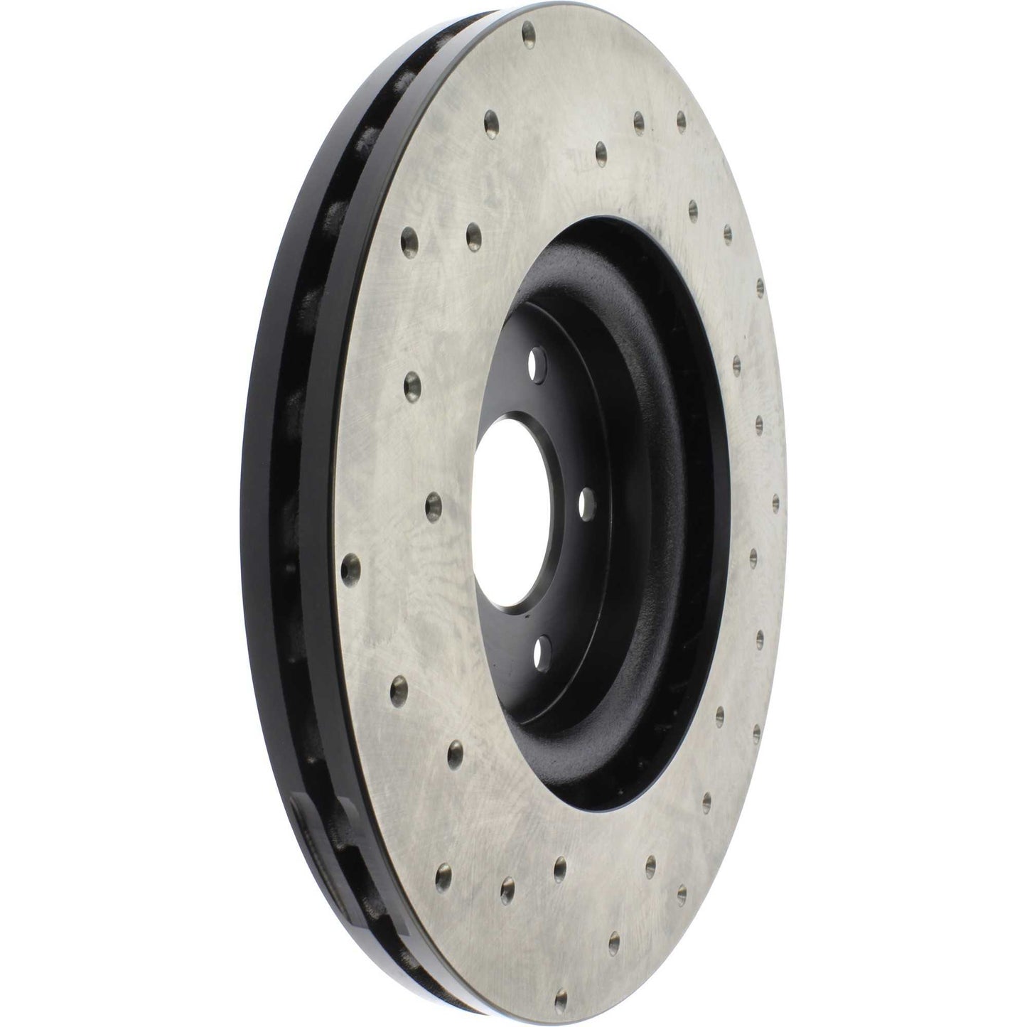 StopTech Sport Cryo Cross Drilled Brake Rotor; Rear Left