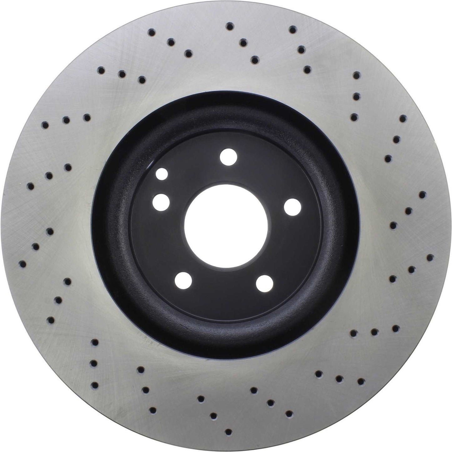 Centric Parts Disc Brake Rotor Premium OE Style Drilled with Electrocoating finish for 2018 Ford Transit, 2006 Jaguar XKR, 2003-2009 Mercedes-Benz CLK, 2014-2016 E63 AMG S
