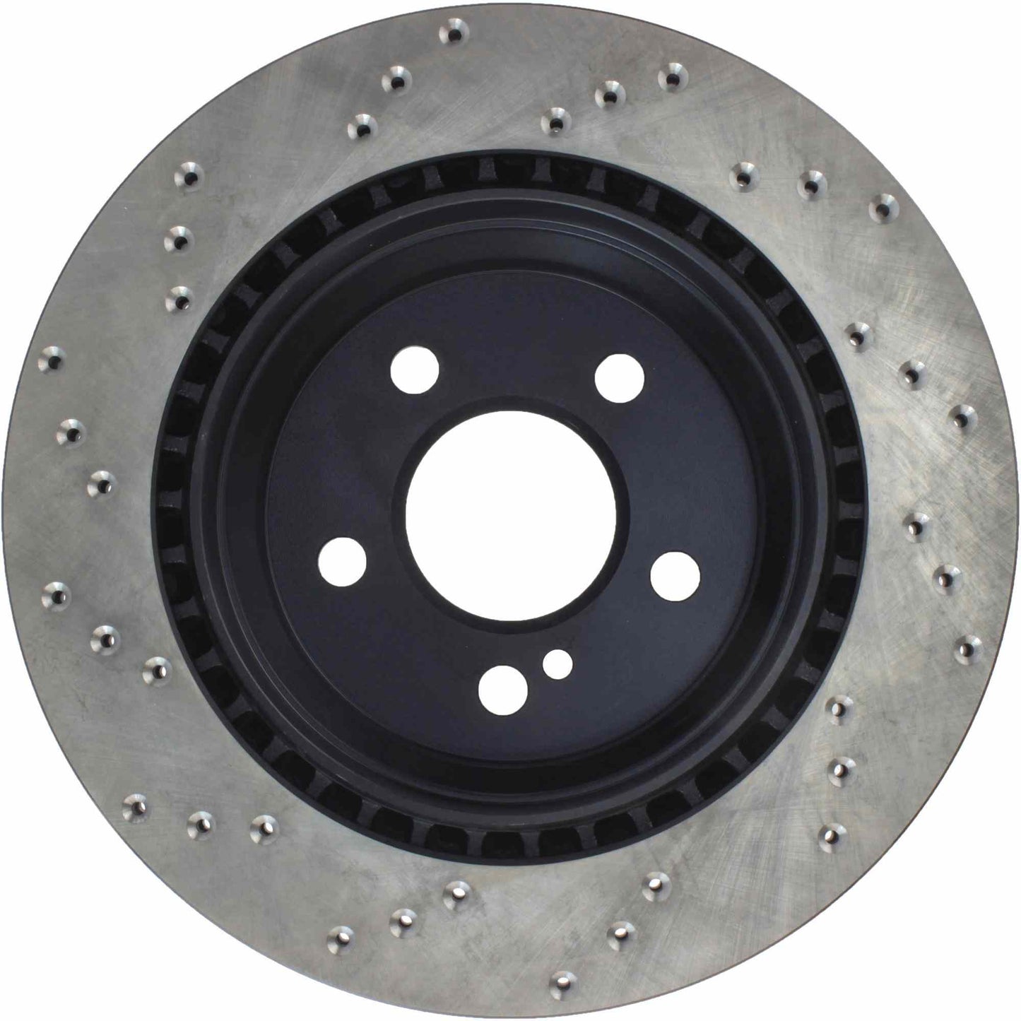 StopTech Sport Cryo Cross Drilled Brake Rotor; Rear Left