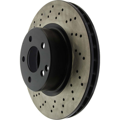 Centric Parts Disc Brake Rotor Premium OE Style Drilled with Electrocoating for 2003-2006 Mercedes-Benz CL500 S350 S430 S500 128.35064