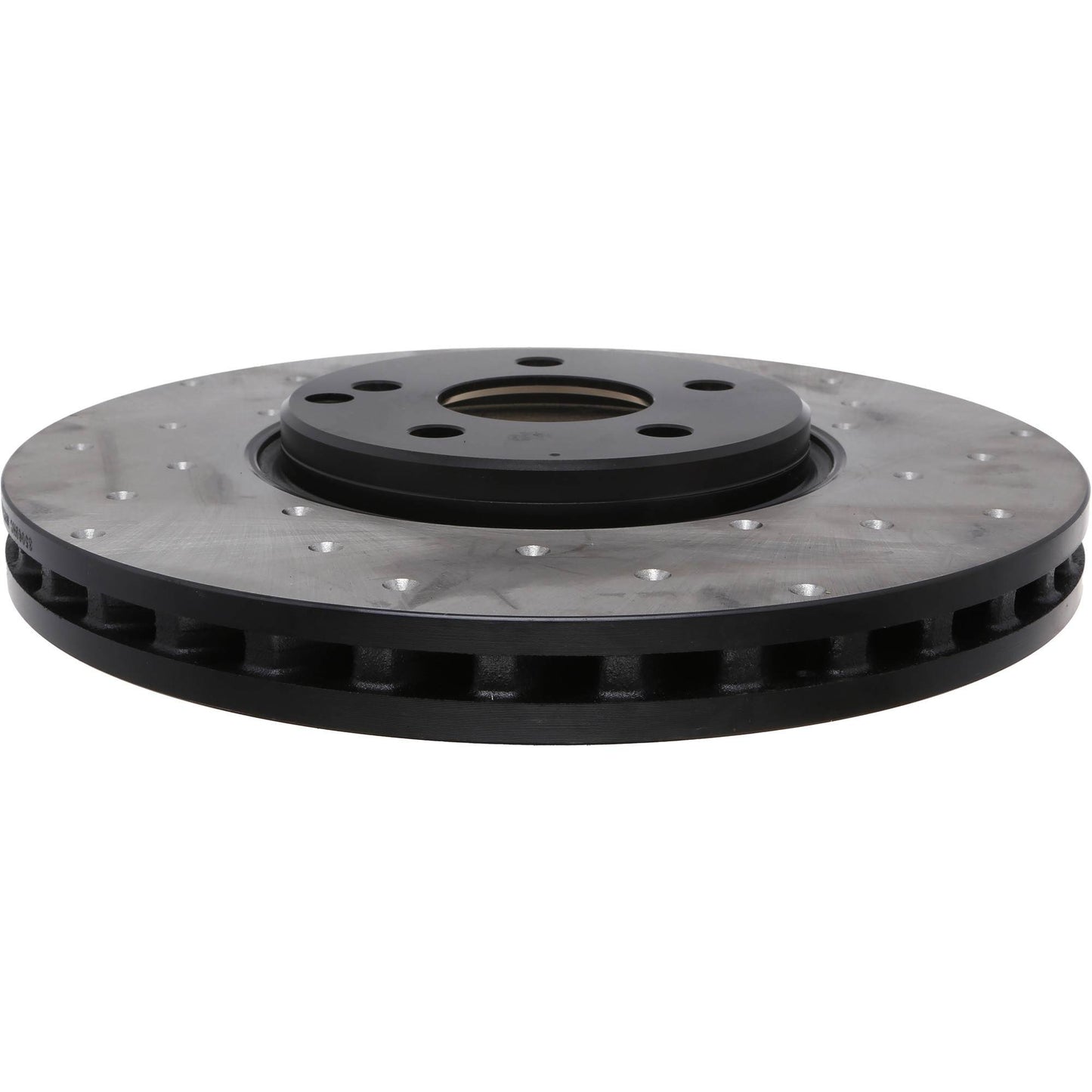 StopTech Sport Cryo Cross Drilled Brake Rotor; Front Right