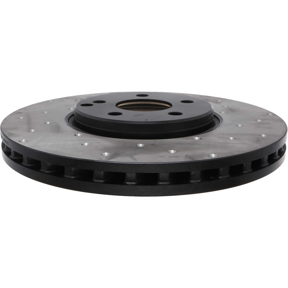 StopTech Sport Cryo Cross Drilled Brake Rotor; Front Right