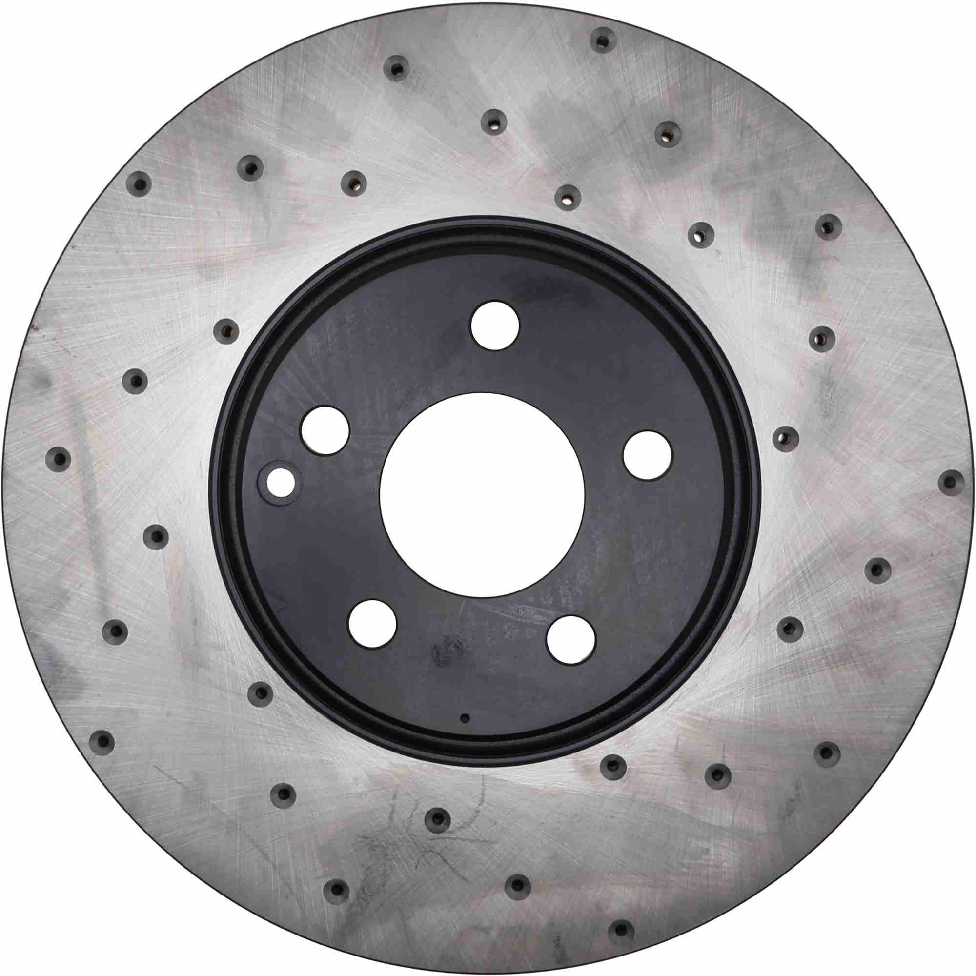 StopTech Sport Cryo Cross Drilled Brake Rotor; Front Right