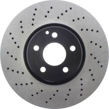 Centric Parts Disc Brake Rotor Premium OE Style Drilled for 2009-2007 Mercedes-Benz E350 2006-2004 E500 2009-2007 E550 128.35069