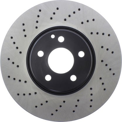 Centric Parts Disc Brake Rotor Premium OE Style Drilled for 2009-2007 Mercedes-Benz E350 2006-2004 E500 2009-2007 E550 128.35069
